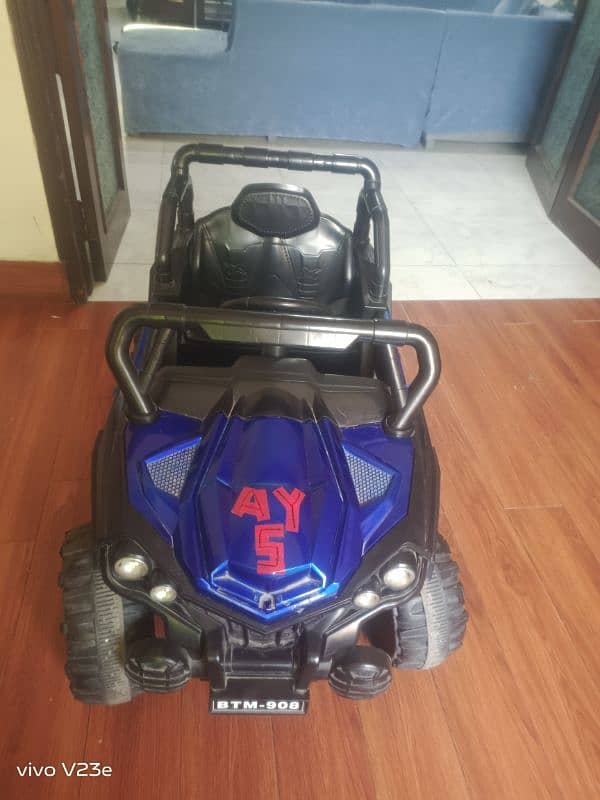 Electric Jeep for Kids / Blue color / Battery good backup 10