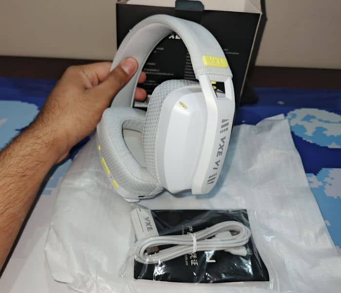 VXE V1 SIREN WIRELESS GAMING HEADSET HEADPHONES 0