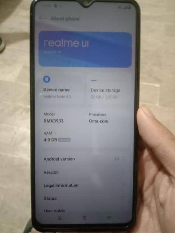 realme not 60 ha abhi abhi liya hai full okay 0