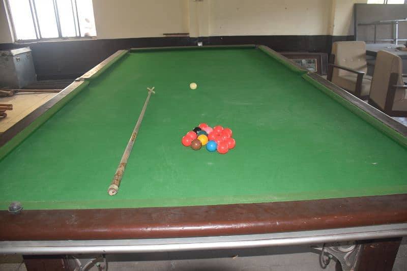 Snooker table/Billiard table/pool table/cue sports table 1