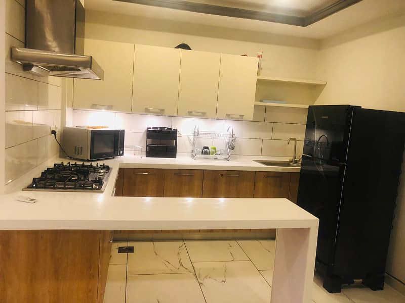 Bahria active furnished 2 bedroom apartment for rent in Height 1 block c Bahria Town rawalpindi 2