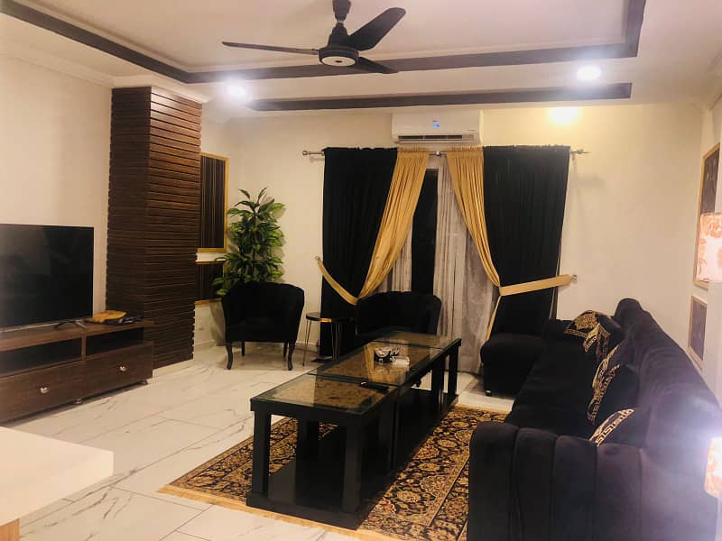 Bahria active furnished 2 bedroom apartment for rent in Height 1 block c Bahria Town rawalpindi 7