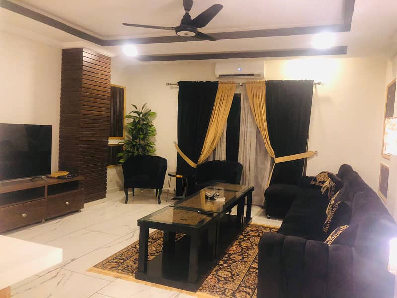 Bahria active furnished 2 bedroom apartment for rent in Height 1 block c Bahria Town rawalpindi 8