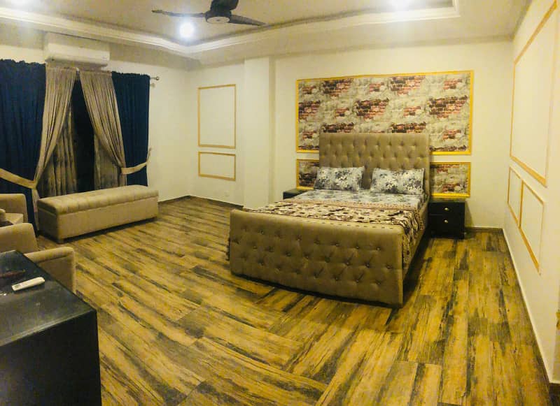 Bahria active furnished 2 bedroom apartment for rent in Height 1 block c Bahria Town rawalpindi 16