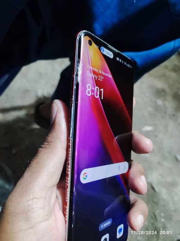 OnePlus 9 pro bar and dosa shopping minor glass break 1