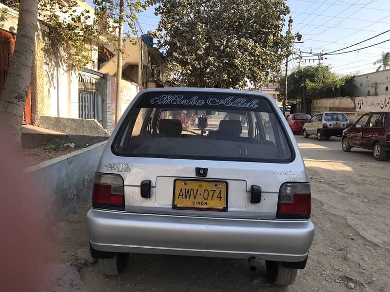 Suzuki Mehran VXR 2012 cng/petrol both Working. 7