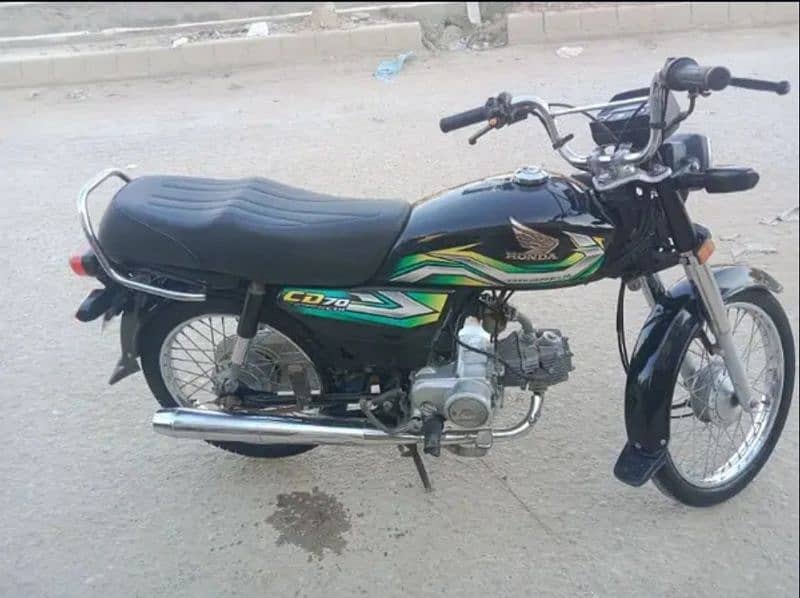 Honda CD70 2023 ONLY 6000KM USED 1