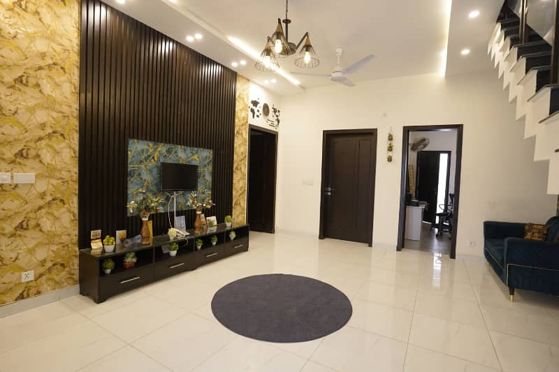 8 Marla Fully Furnished Ground Portion for rent in G-13 Islamabad. 10