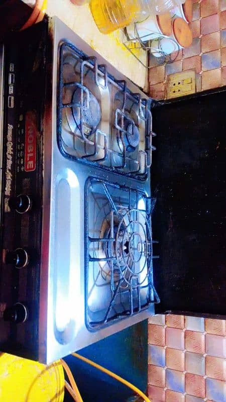 stove with baking 0