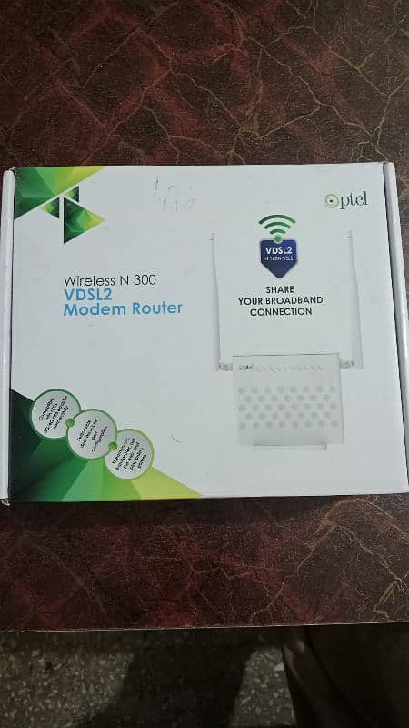 PTCL VDSL2 Wireless N300 0