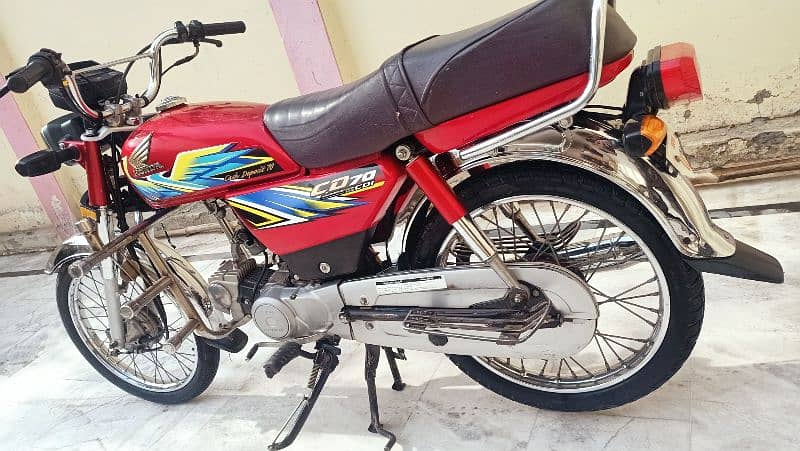 Honda CD70 2021 Model Peshawar Registered 0335 9366754 1