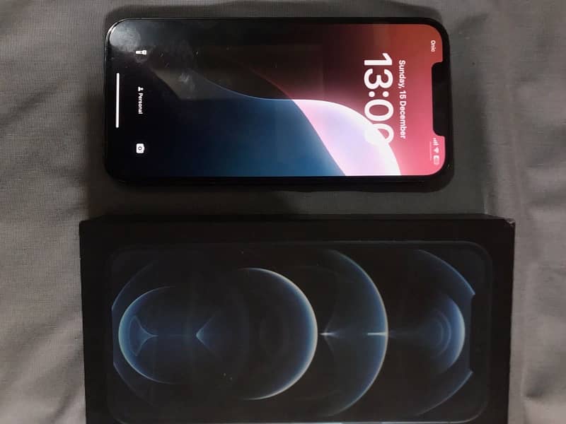 IPHONE 12 PRO MAX NON PTA WITH BOX 0