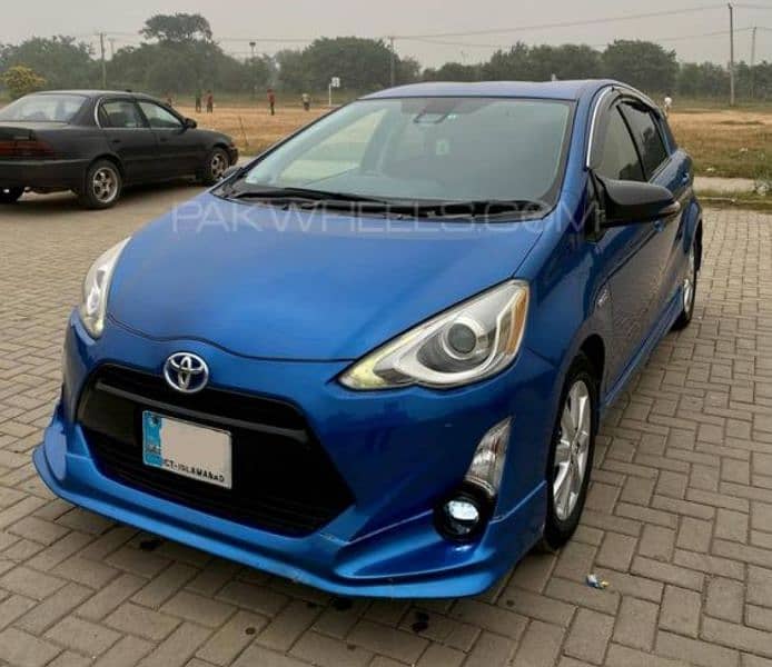 Toyota Aqua 2015. Reg2019. Islamabad Reg. Family used Car. 0