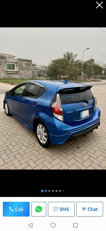 Toyota Aqua 2015. Reg2019. Islamabad Reg. Family used Car. 1