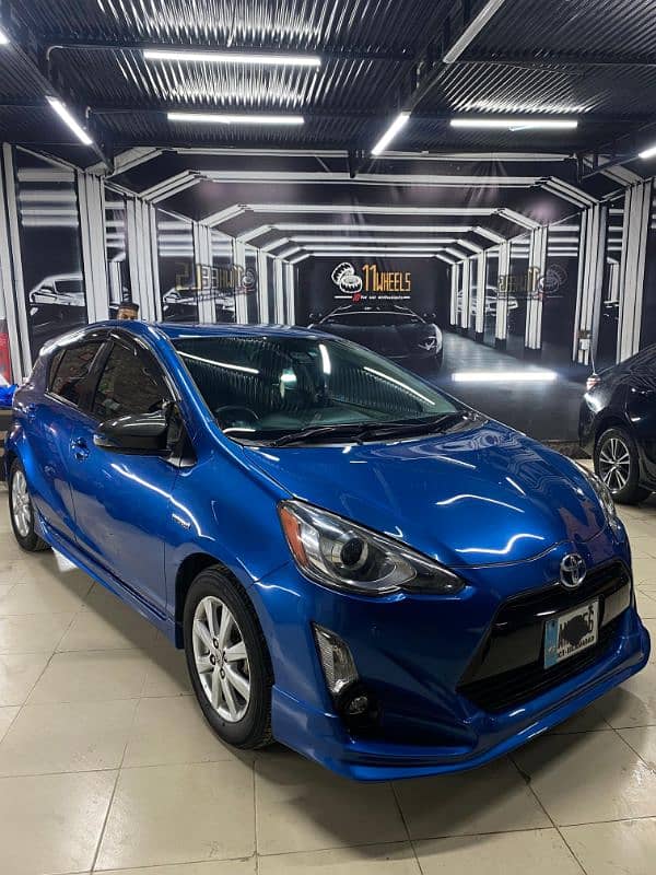 Toyota Aqua 2015. Reg2019. Islamabad Reg. Family used Car. 2