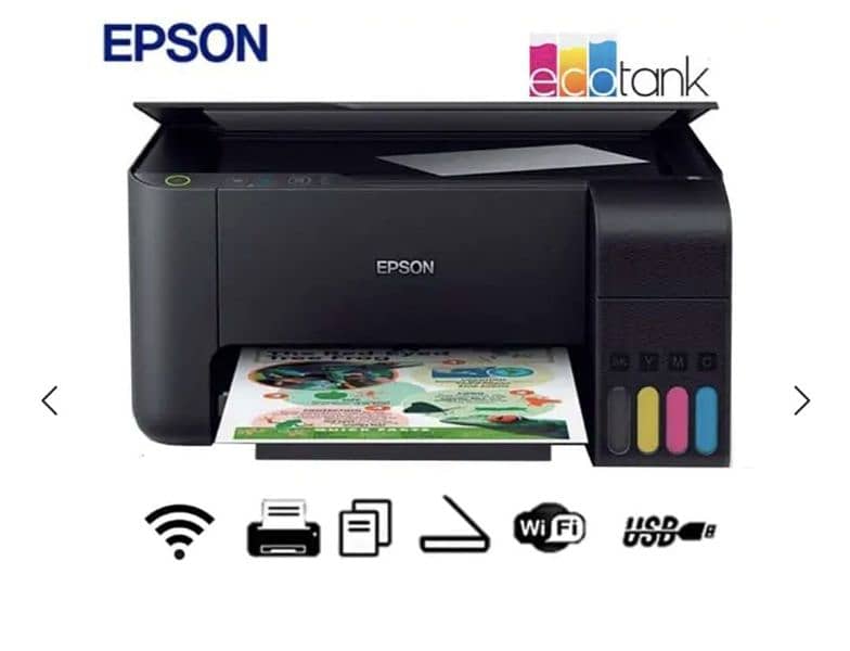 Epson Eco Tank L3250 A4 Wi-Fi All-in-One Ink Tank Color Printer 0