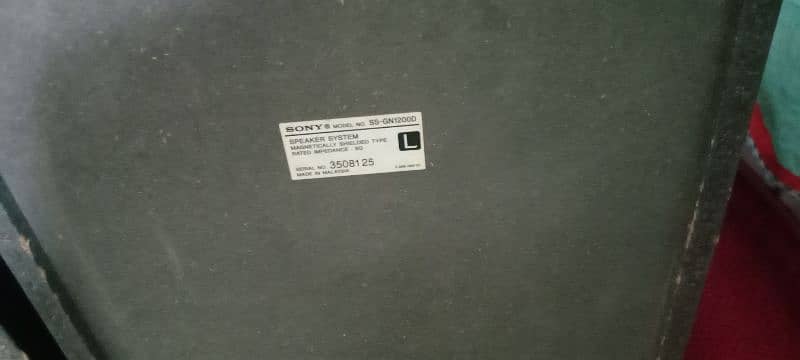 SONY SPEAKER MHC GN 1200 D 4