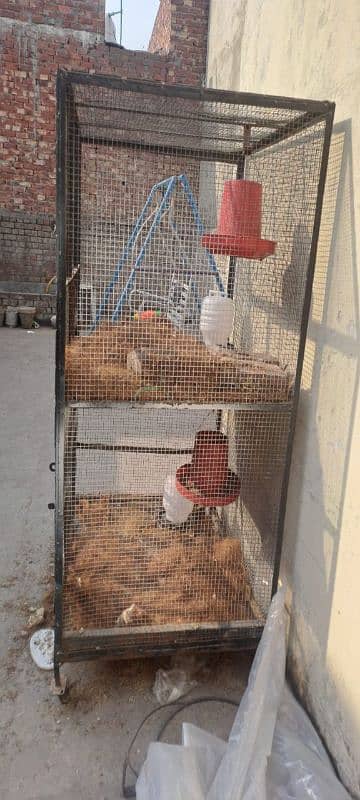 Hen Cage Iron Made 2