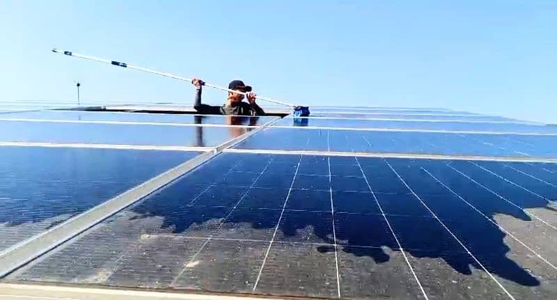 Solar panel wash  & Solar panel cleaning services 4