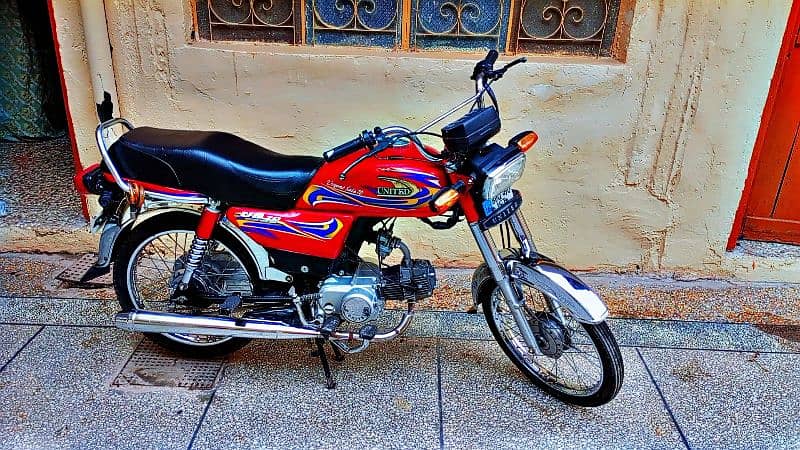 I am selling my United 70cc bike Islamabad Register 2