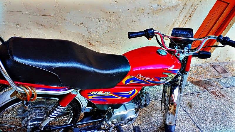 I am selling my United 70cc bike Islamabad Register 3