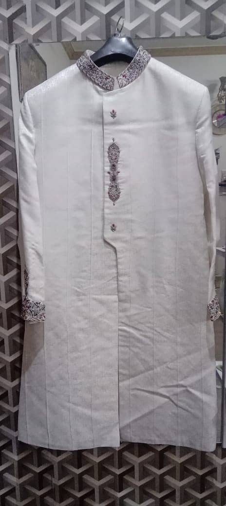 1 time used. . brandd sherwani. 1