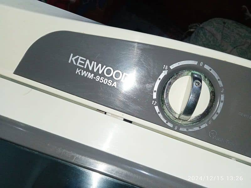 Kenwood washing machine twin tub model number KWM-950SA CYCLONE 3