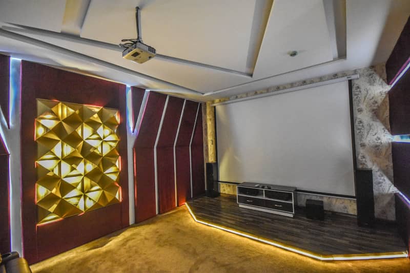 Most Luxurious Full Basement 1 Kanal Classical Bungalow For Sale With Home Theater Near Park In Phase 6 42