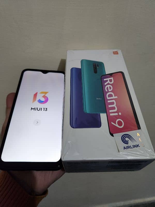 Redmi 9.3-32gb with box. 0