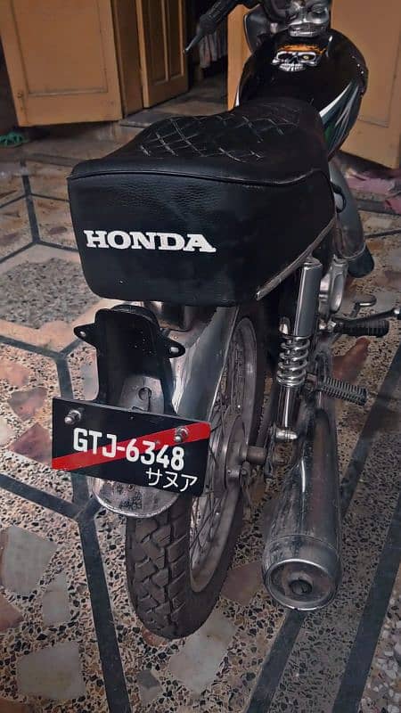 2005 model 125 han gujrat number han 3