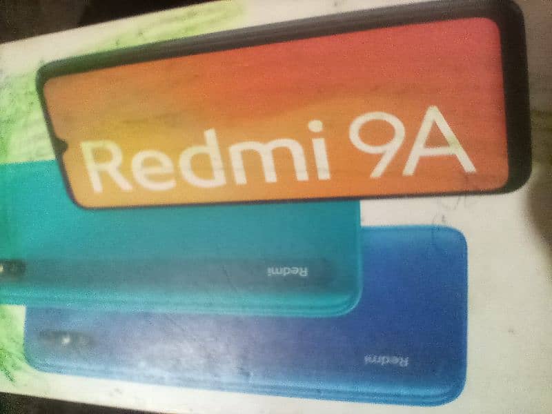 Redmi 9A with box 9