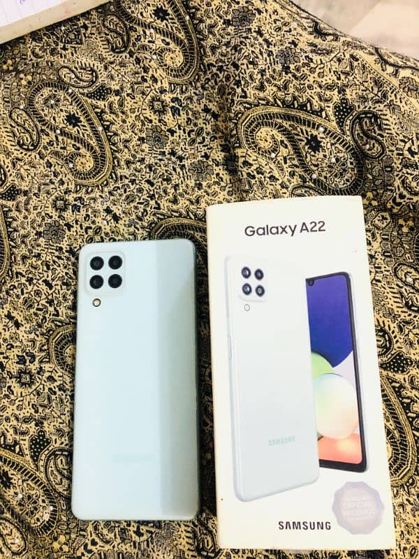 Samsung Galaxy a22 (6+128) dual PTA approve phone 0