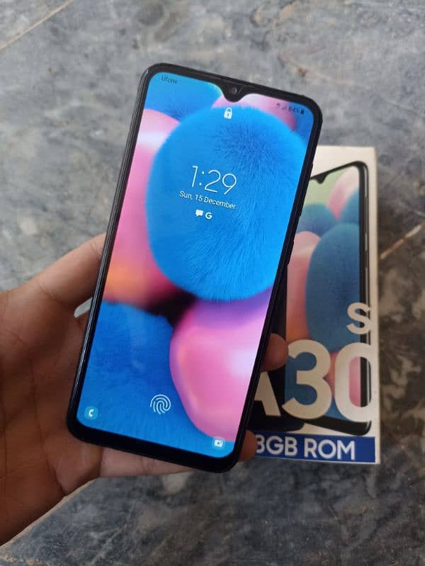 Samsung A30s 4/128 Indisplay fingerprint Full box 0