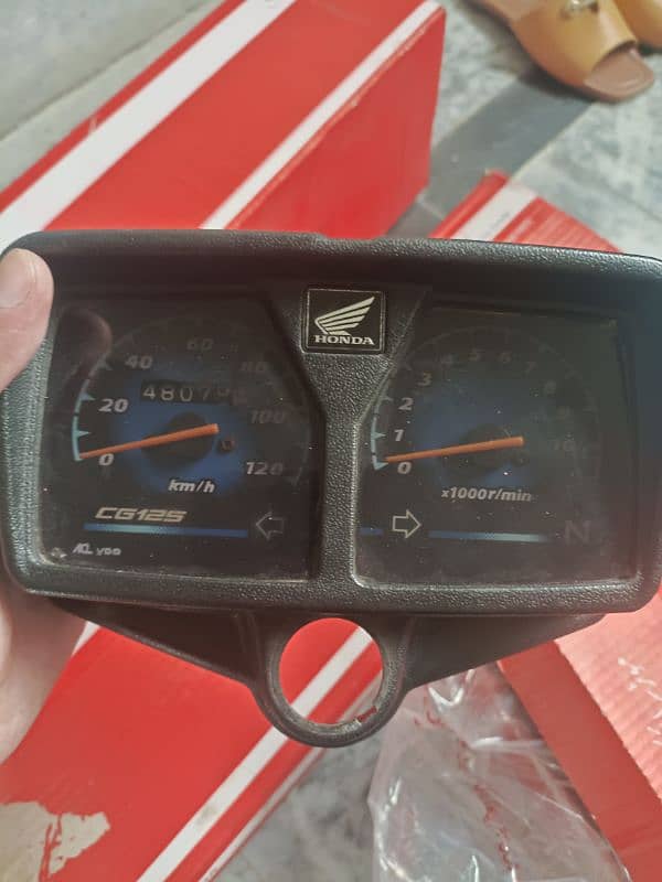 Honda CG 125 2018 model original speedometer 0