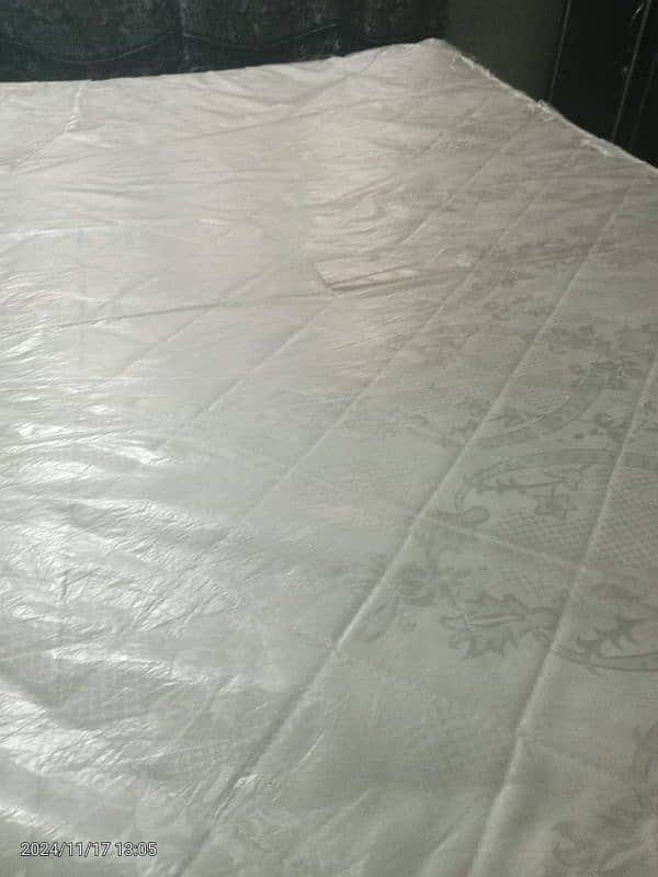 iron bed with mattress 6