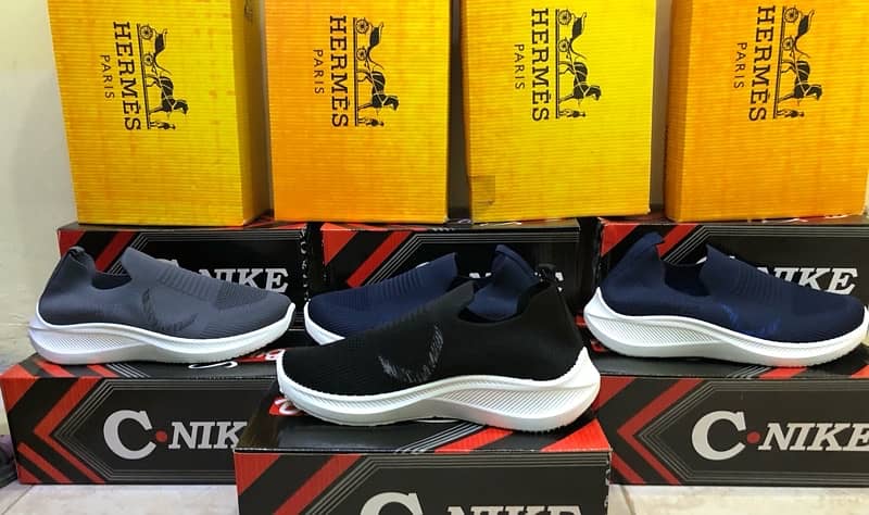 "Brand New Skechers Shoes - Blue, Black  | Stylish & Comfortable" 1