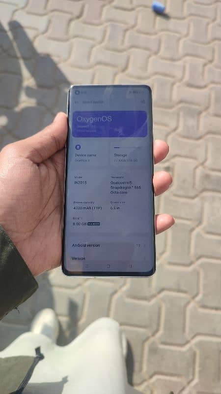 OnePlus 8 dual sim permanent lush condition almost 2