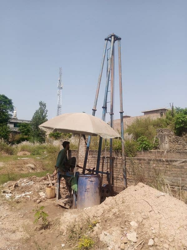 Manual Machine Well Water Boring Service Rawalpindi & Islamabad 0