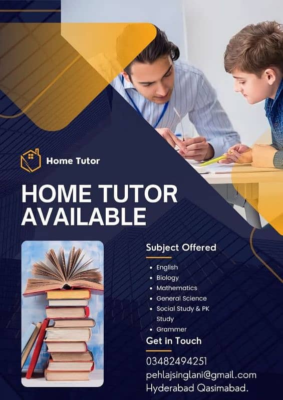 provide Home tuition. 0