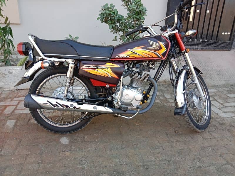 Honda CG 125 Model 2021 Laush condition 0