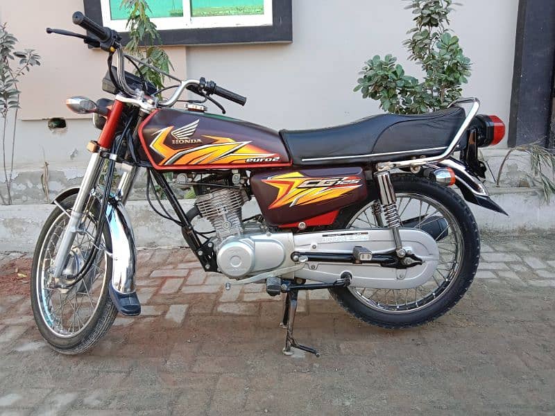 Honda CG 125 Model 2021 Laush condition 2