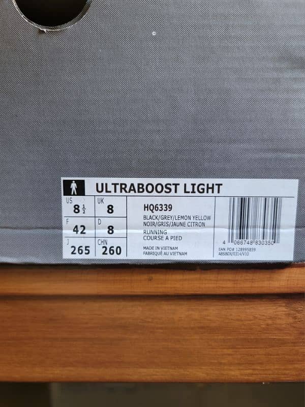 Brand New Adidas Ultra boost 23 light with box brand new 7