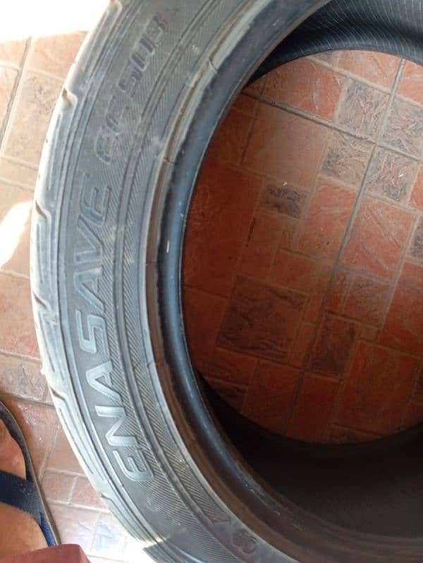 . DUNLOP . Enasave Tyres honda visiel size 18 0