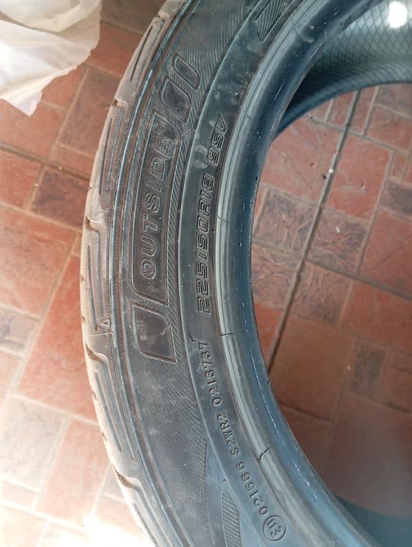 . DUNLOP . Enasave Tyres honda visiel size 18 1