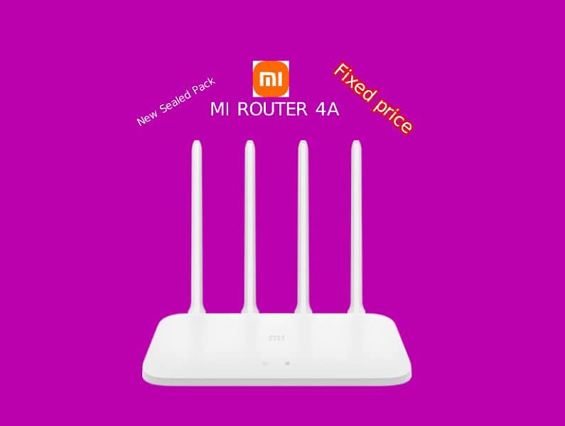 Xiaomi WiFi Router 4A - New Sealed packed 0