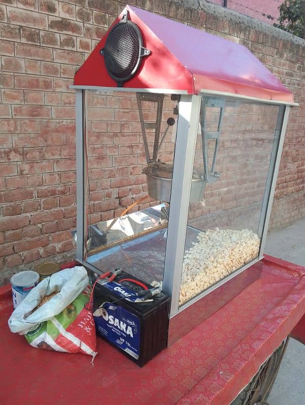 mukmal set up for sale pop corn machine 2