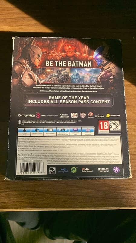 Batman: Arkham Knight - Steelbook Edition (PS4) - Excellent Condition 1