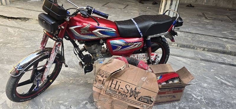 Honda 2021 Model 2022 shep Double Saman k sat awesome condition 10