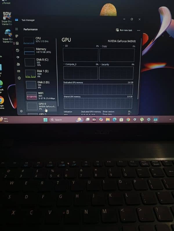 Gaming Laptop With Nvidia Card 7th Generation 2