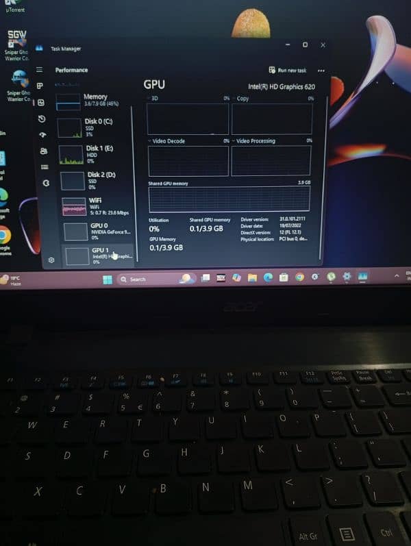 Gaming Laptop With Nvidia Card 7th Generation 3